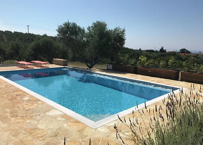 Luxurious In Peloponnese With Swimming Pool Villa *