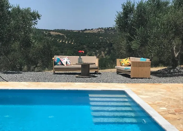 Luxurious In Peloponnese With Swimming Pool Villa *